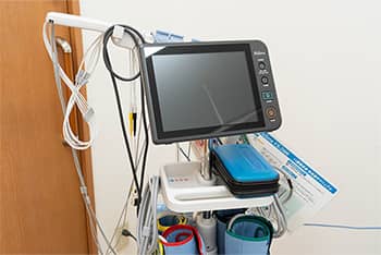 CAVI+心電図一体型